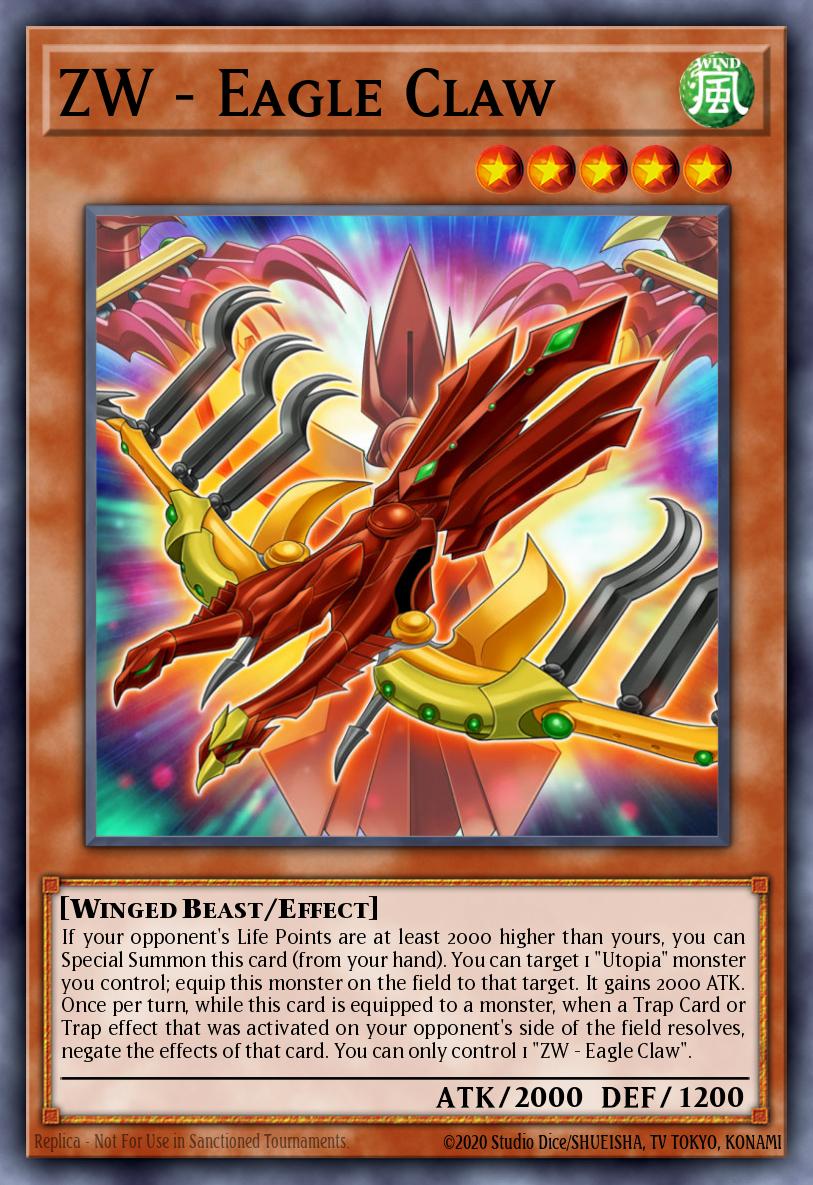 ZW - Eagle Claw Yu-Gi-Oh card
