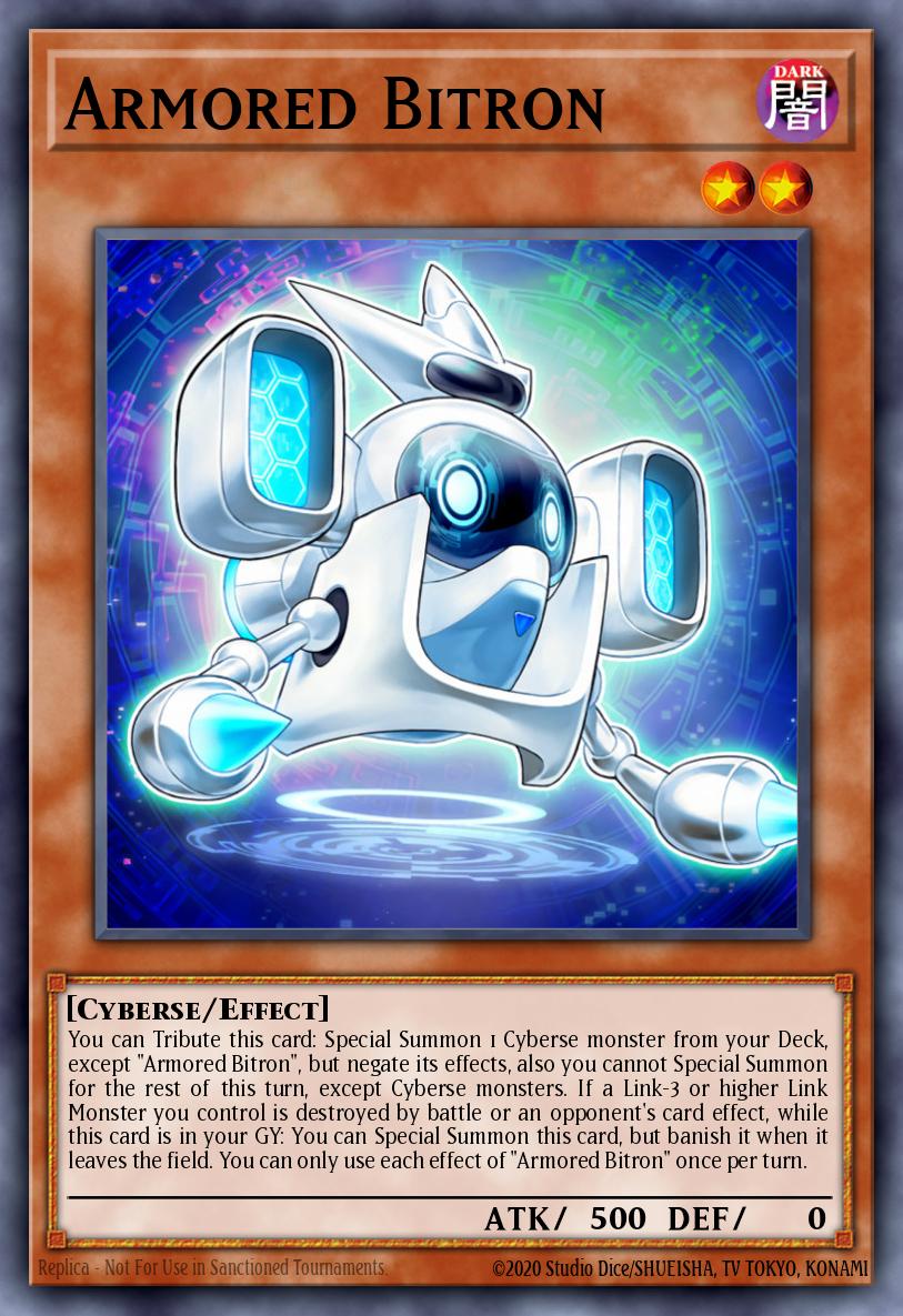 Armored Bitron Yu-Gi-Oh card