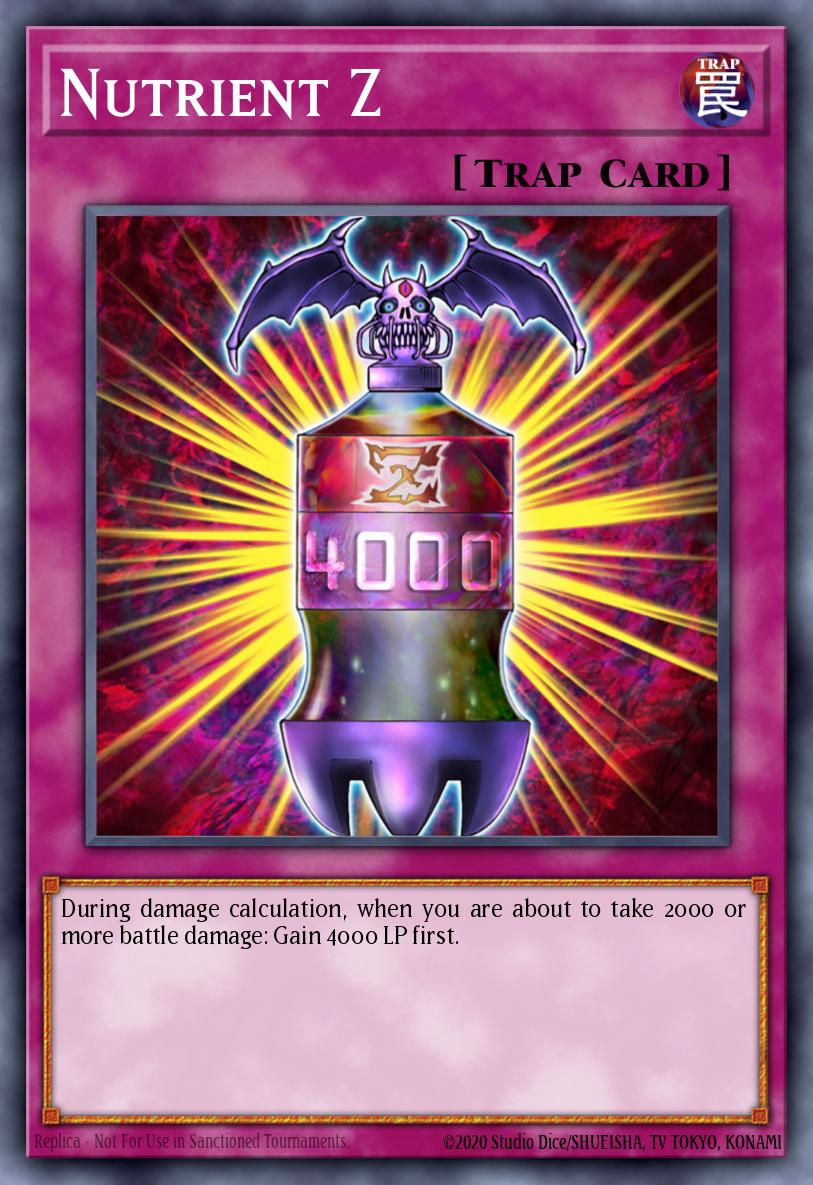 Nutrient Z Yu-Gi-Oh card