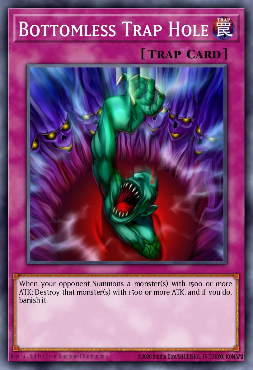 Bottomless Trap Hole Yu-Gi-Oh card
