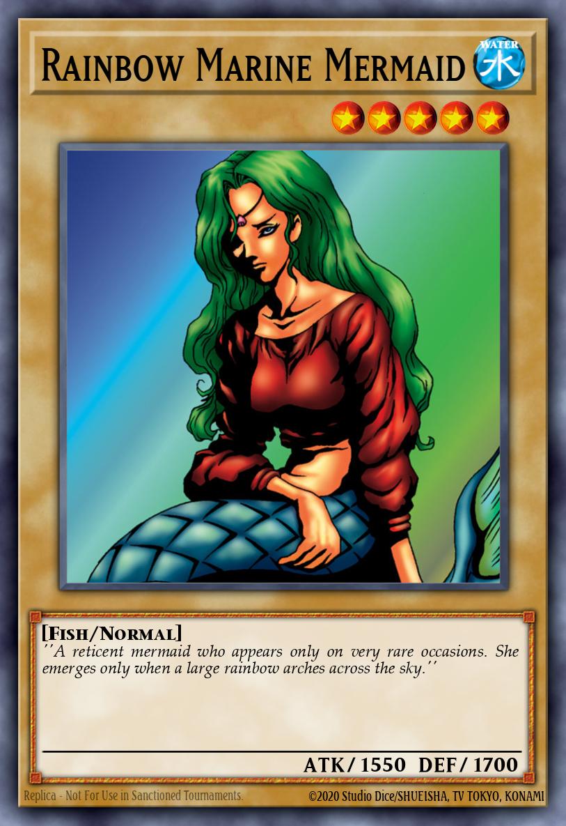 Rainbow Marine Mermaid Yu-Gi-Oh card