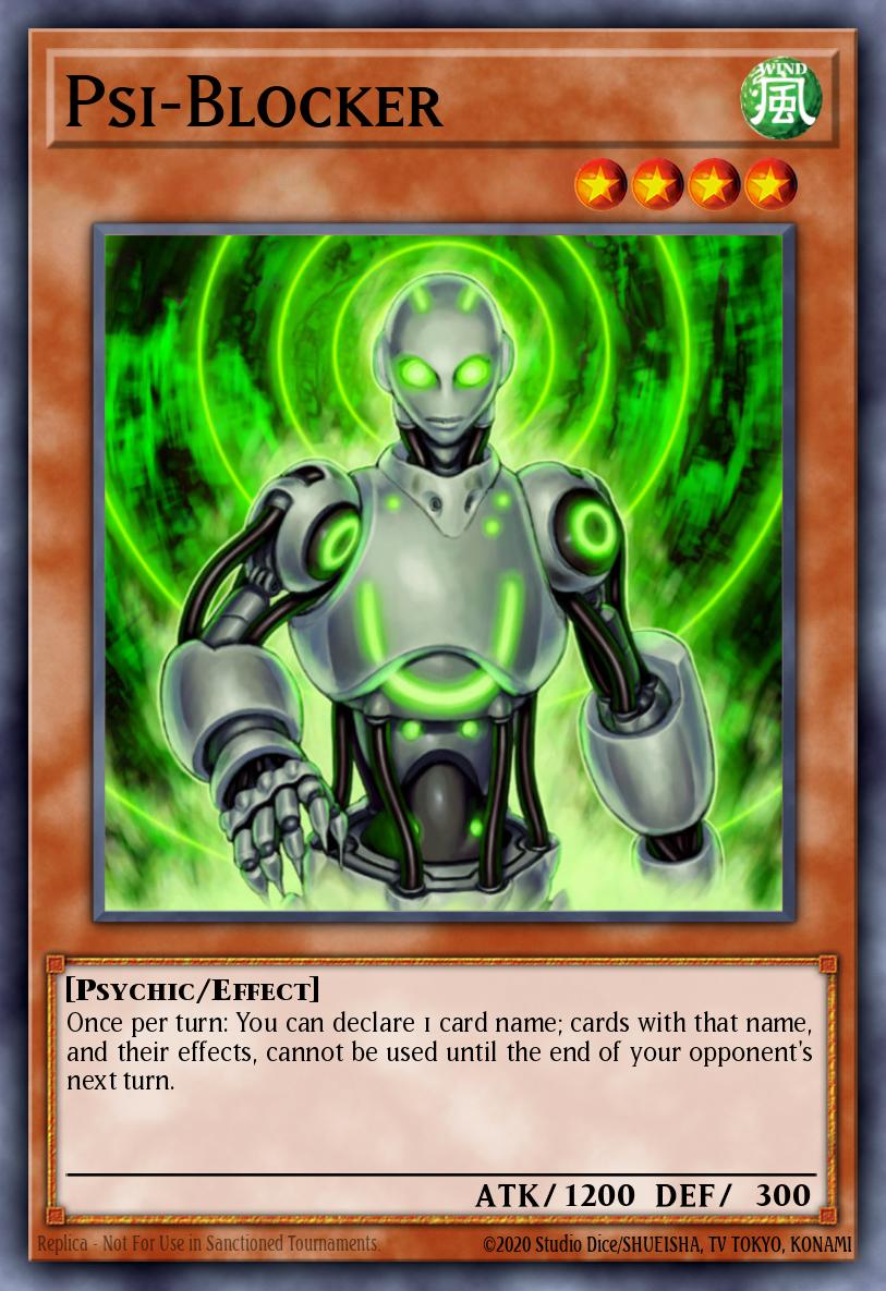 Psi-Blocker Yu-Gi-Oh card