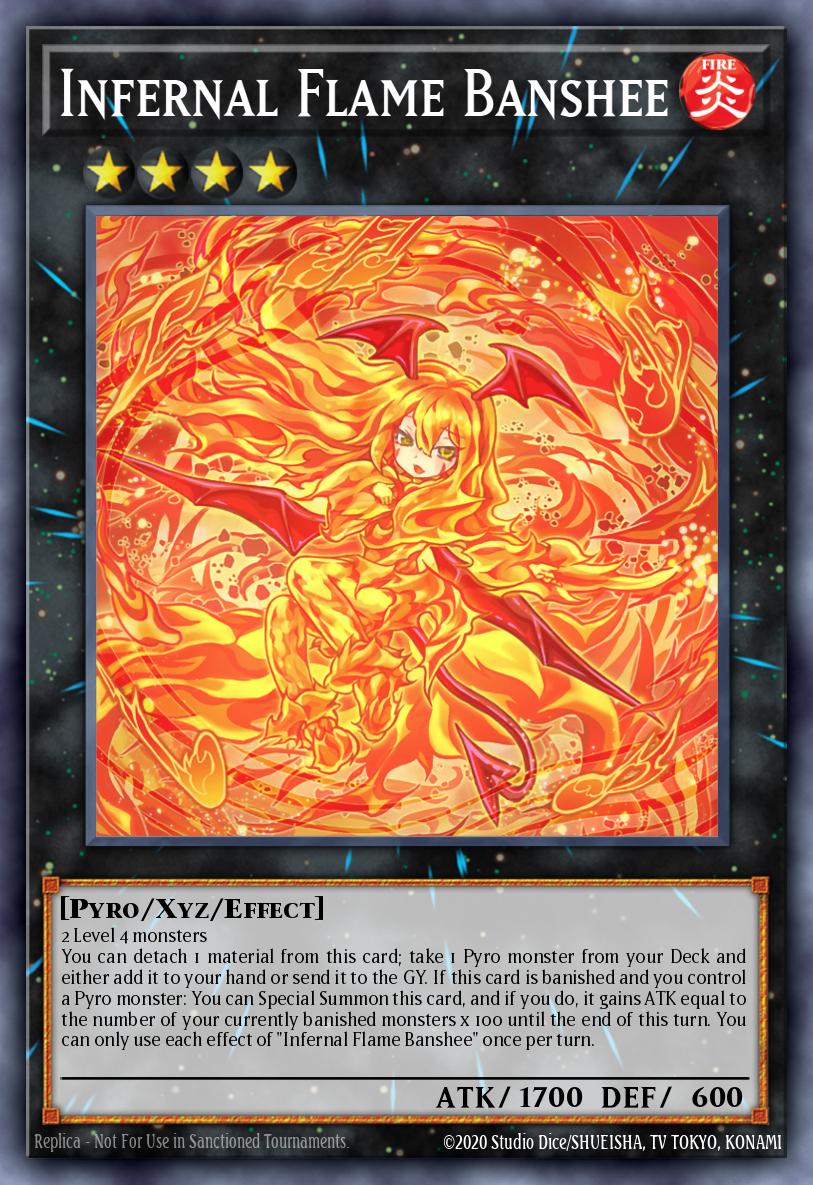 Infernal Flame Banshee Yu-Gi-Oh card