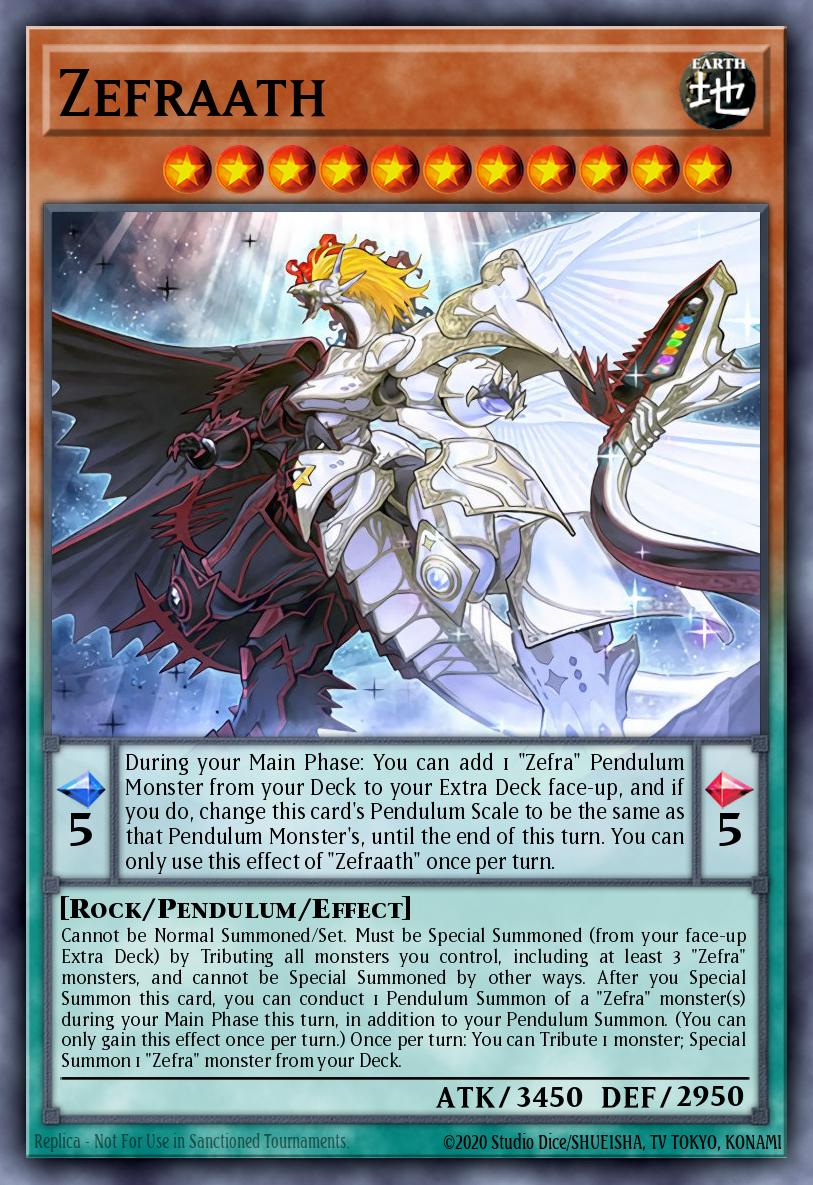 Zefraath Yu-Gi-Oh card