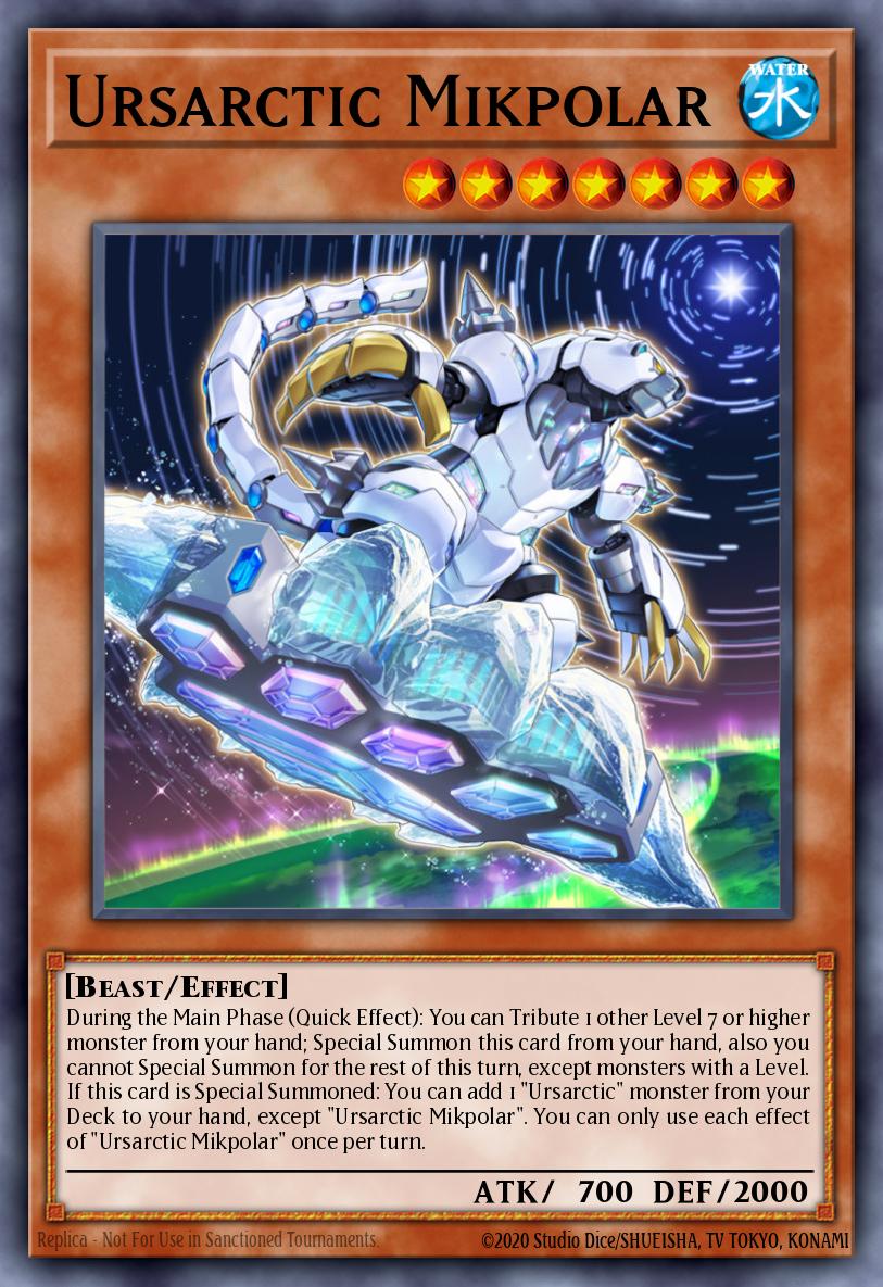 Ursarctic Mikpolar Yu-Gi-Oh card