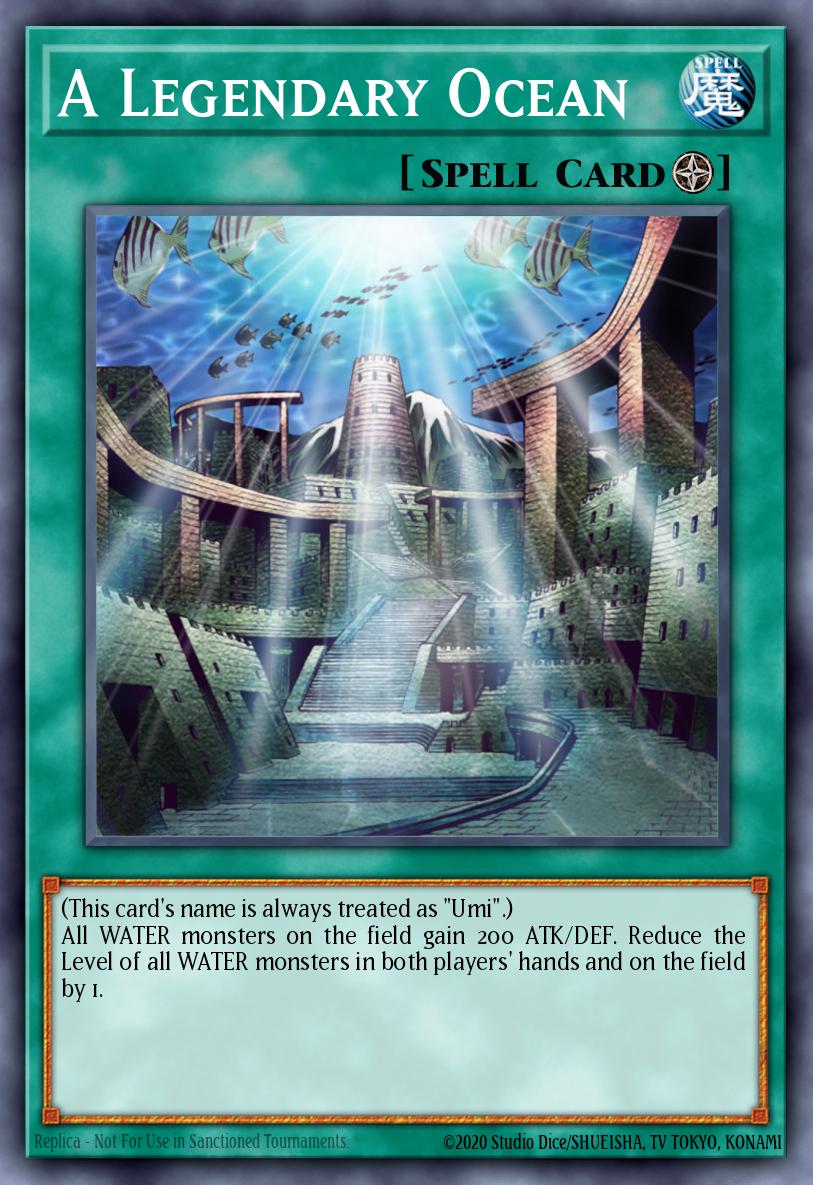 A Legendary Ocean Yu-Gi-Oh card
