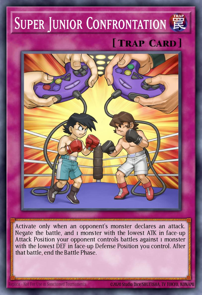 Super Junior Confrontation Yu-Gi-Oh card