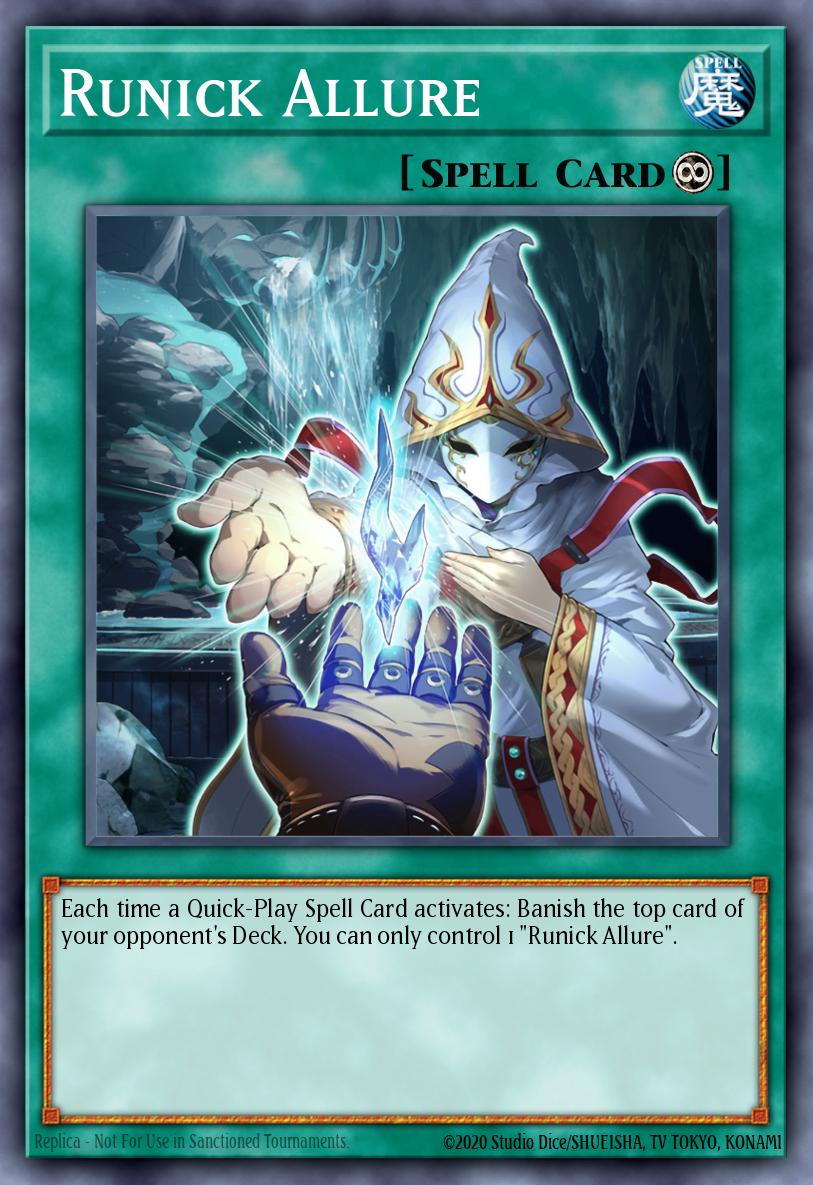 Runick Allure Yu-Gi-Oh card