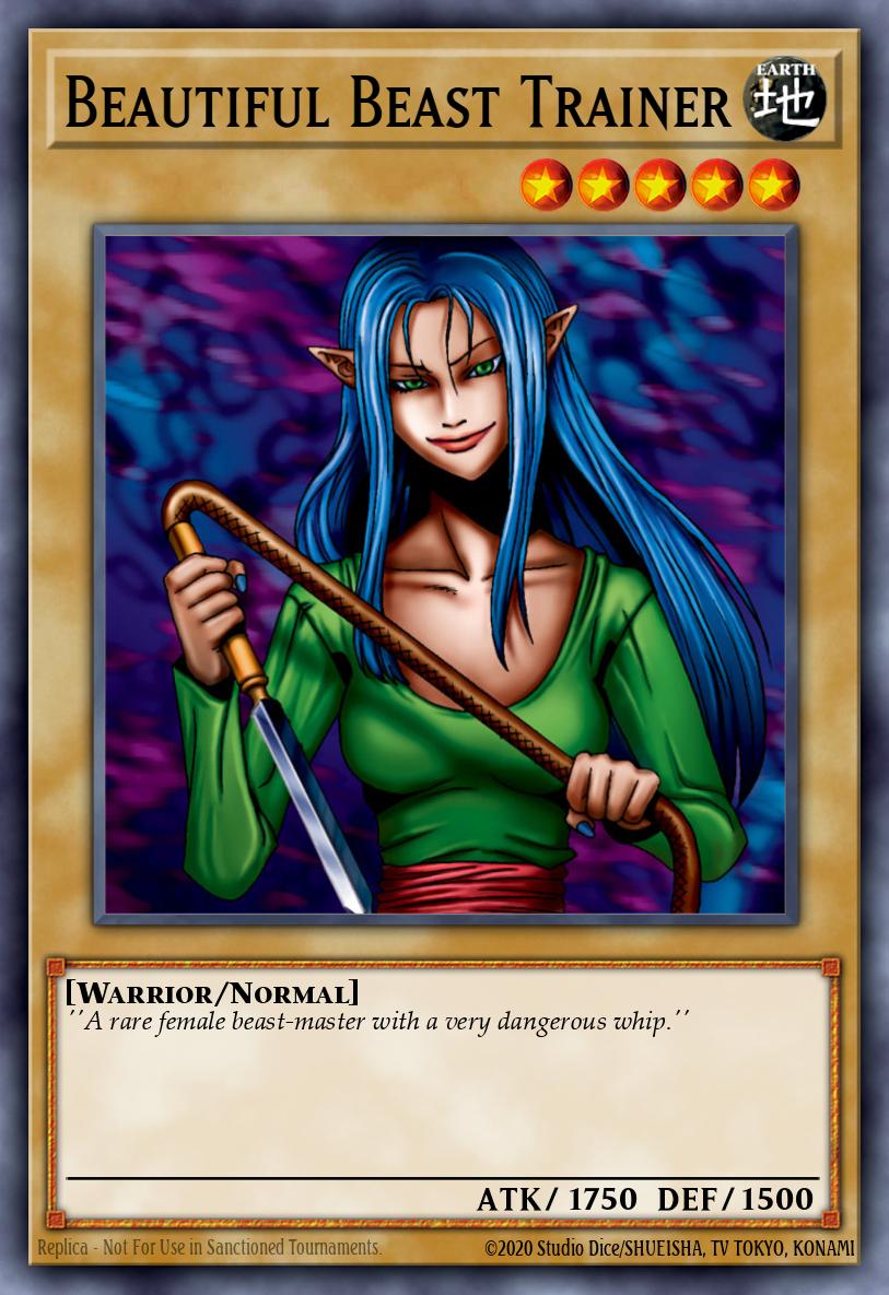 Beautiful Beast Trainer Yu-Gi-Oh card