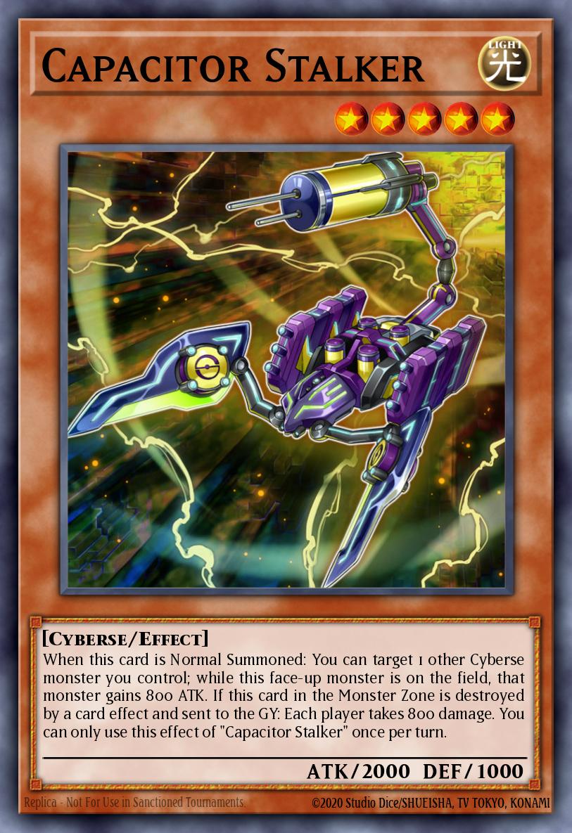Capacitor Stalker Yu-Gi-Oh card