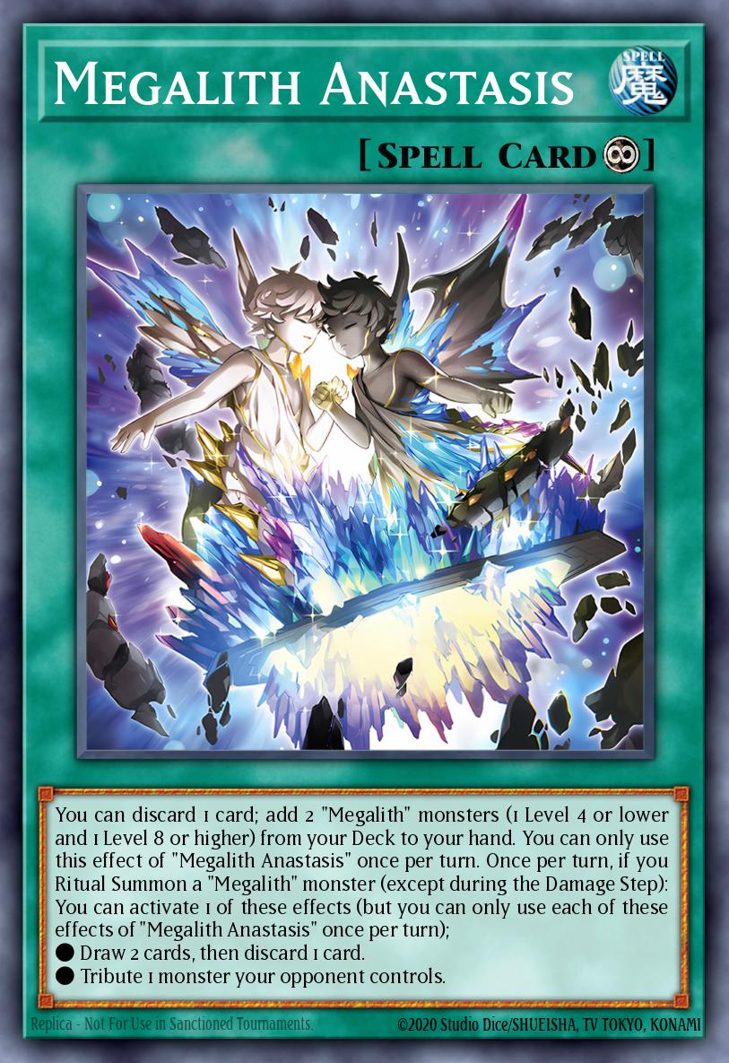 Megalith Anastasis Yu-Gi-Oh card