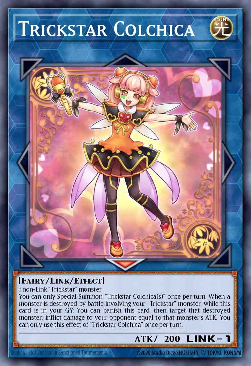 Trickstar Colchica Yu-Gi-Oh card