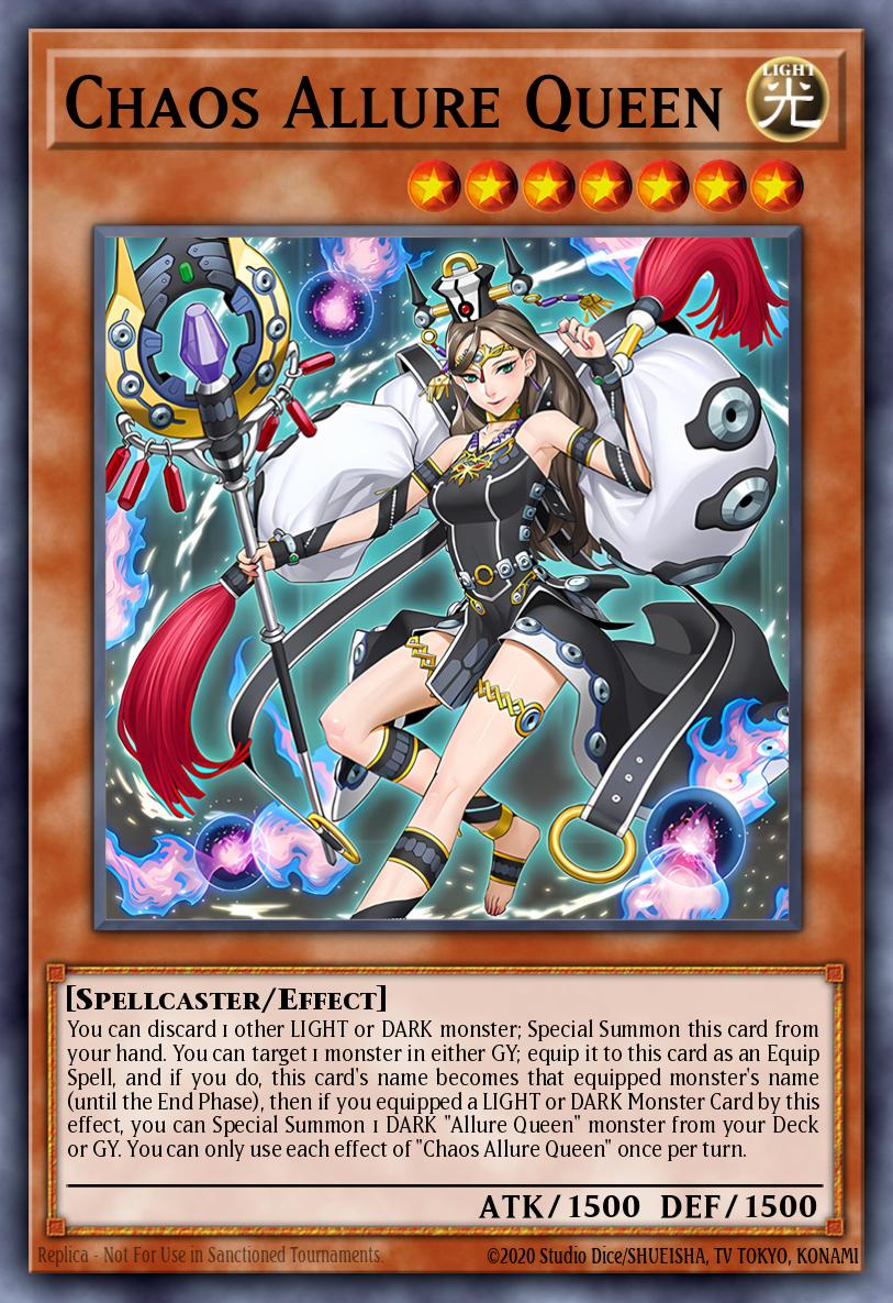 Chaos Allure Queen Yu-Gi-Oh card