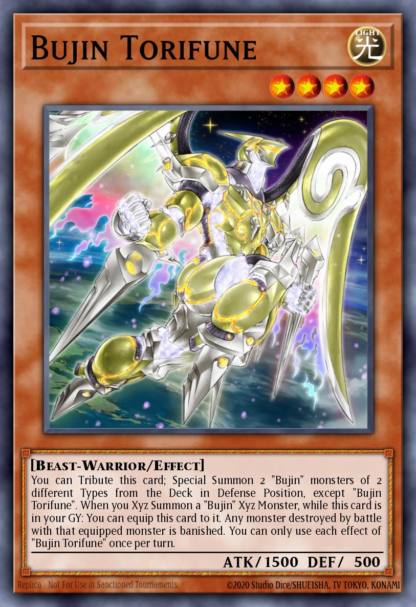 Bujin Torifune Yu-Gi-Oh card