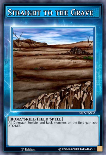 Straight to the Grave Yu-Gi-Oh card