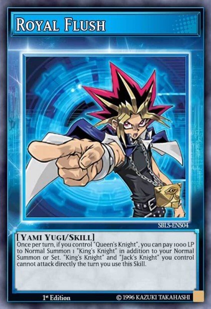 Royal Flush Yu-Gi-Oh card