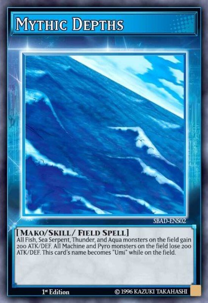 Mythic Depths Yu-Gi-Oh card