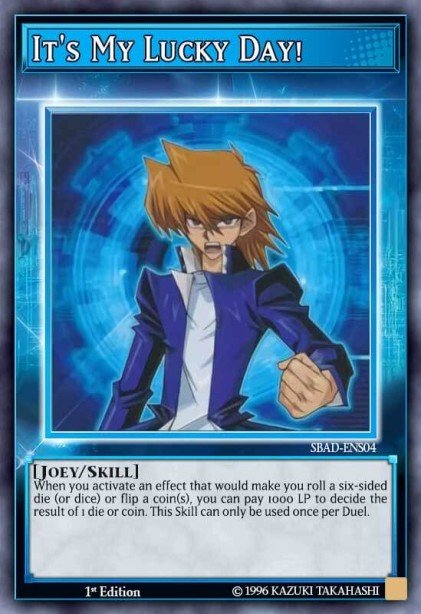 It's My Lucky Day! Yu-Gi-Oh card