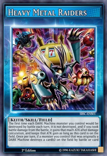 Heavy Metal Raiders (Skill Card) Yu-Gi-Oh card