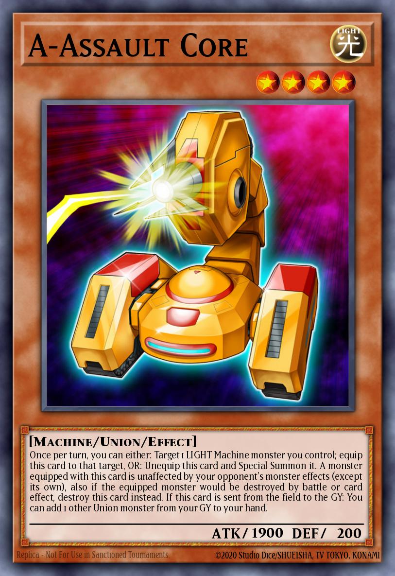 A-Assault Core Yu-Gi-Oh card