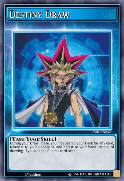 Destiny Draw (Skill Card) Yu-Gi-Oh card