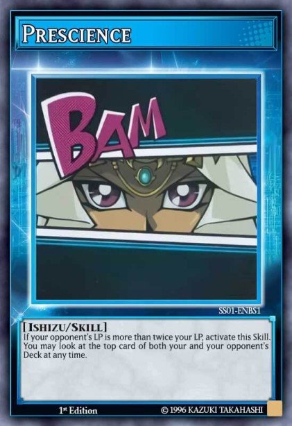 Prescience Yu-Gi-Oh card