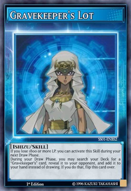 Gravekeeper's Lot Yu-Gi-Oh card