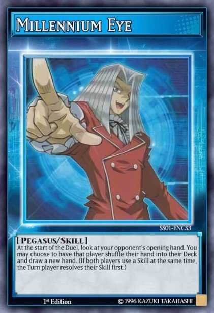 Millennium Eye (Skill Card) Yu-Gi-Oh card