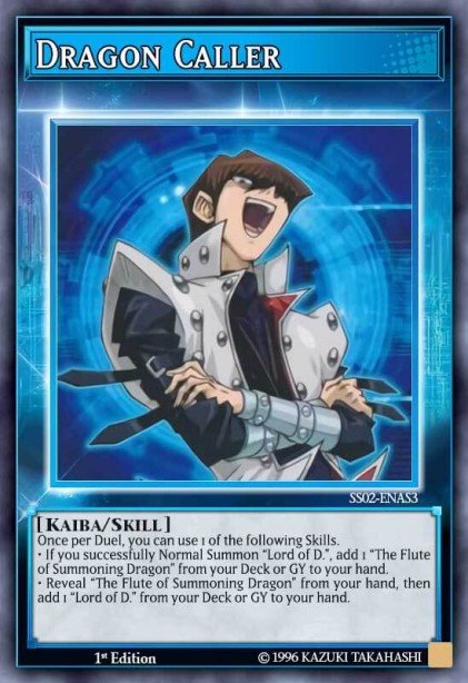 Dragon Caller Yu-Gi-Oh card