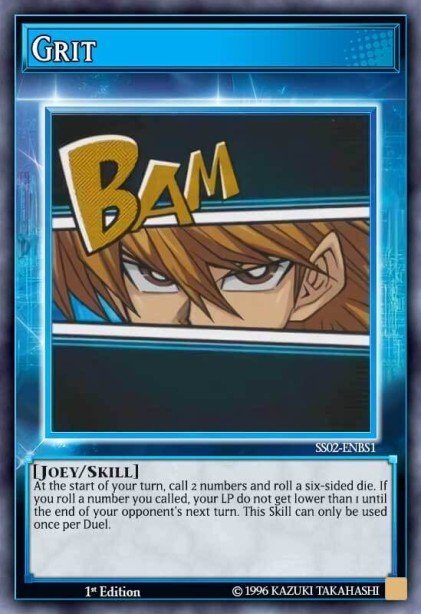 Grit Yu-Gi-Oh card