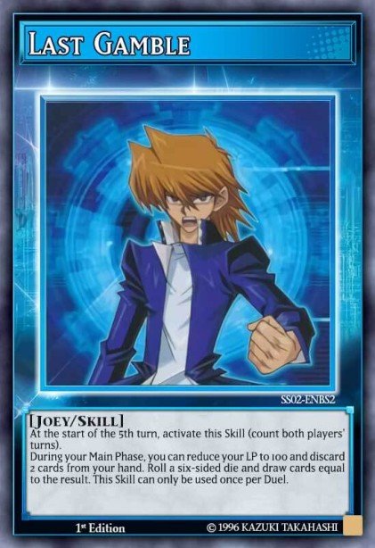 Last Gamble Yu-Gi-Oh card