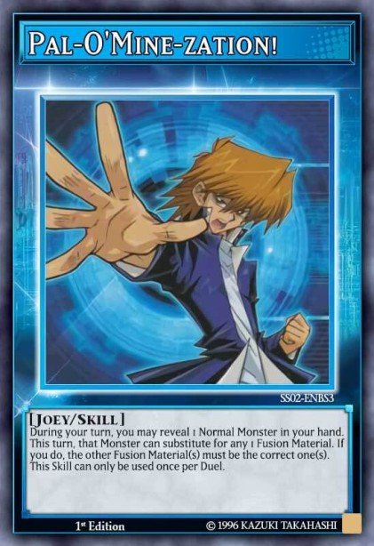 Pal-O'Mine-zation! Yu-Gi-Oh card
