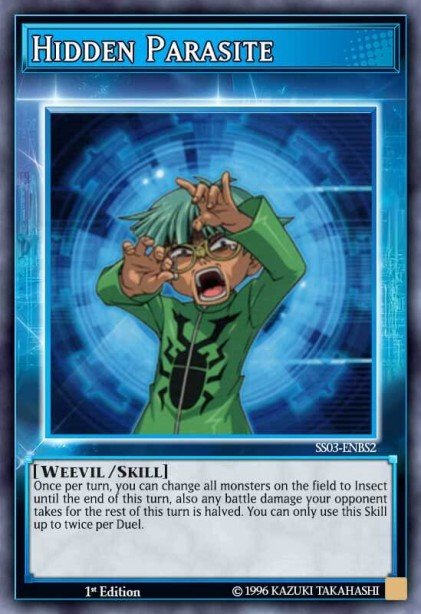 Hidden Parasite Yu-Gi-Oh card