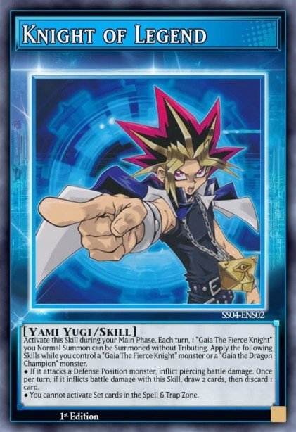 Knight of Legend Yu-Gi-Oh card