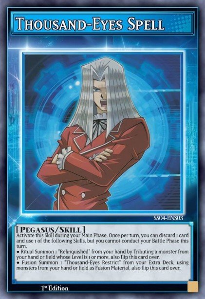 Thousand-Eyes Spell Yu-Gi-Oh card