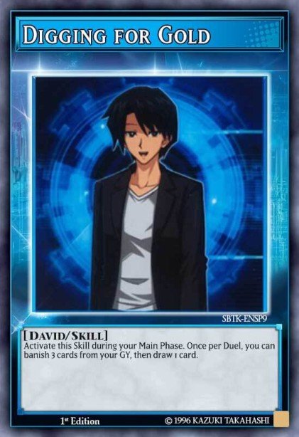 Digging for Gold Yu-Gi-Oh card