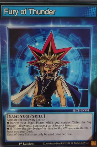 Fury of Thunder Yu-Gi-Oh card