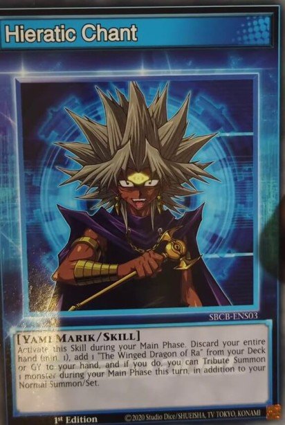 Hieratic Chant Yu-Gi-Oh card