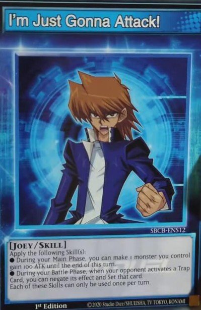 I'm Just Gonna Attack! Yu-Gi-Oh card