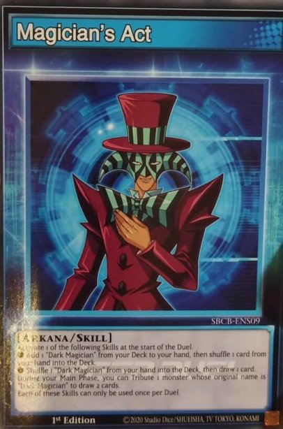 Magician's Act Yu-Gi-Oh card
