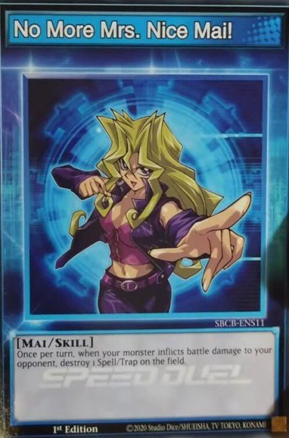 No More Mrs. Nice Mai! Yu-Gi-Oh card