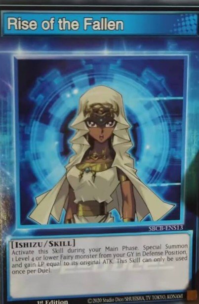 Rise of the Fallen Yu-Gi-Oh card