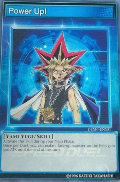 Power Up! Yu-Gi-Oh card