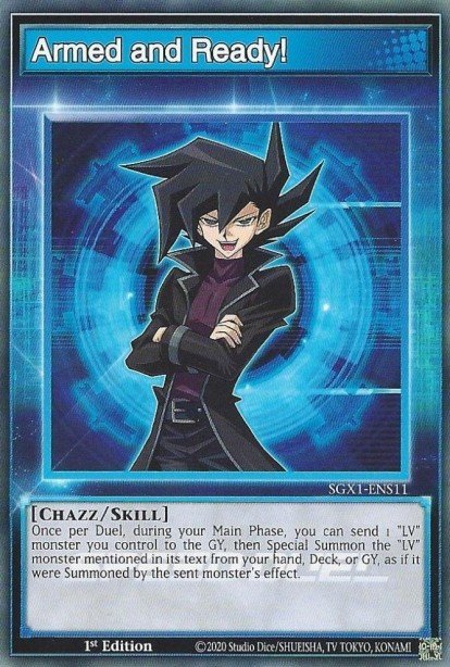 Armed and Ready! Yu-Gi-Oh card