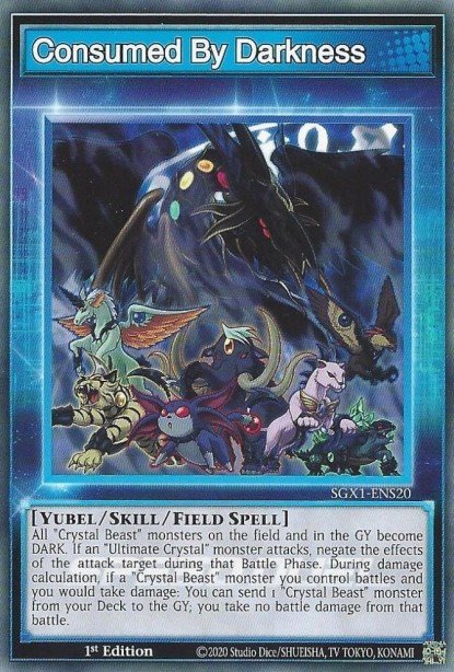 Consumed By Darkness Yu-Gi-Oh card