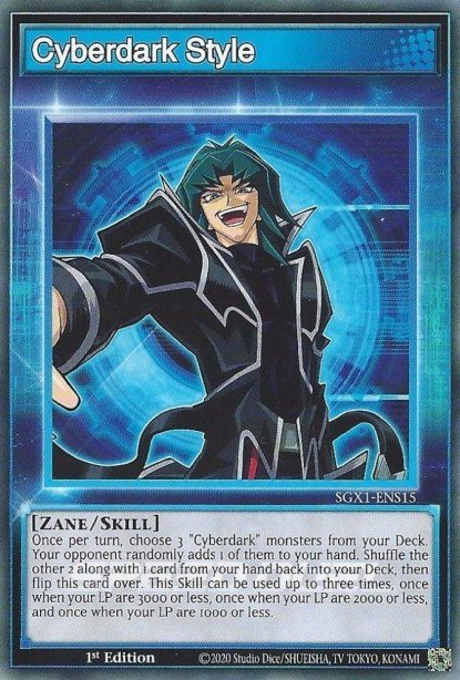 Cyberdark Style (Skill Card) Yu-Gi-Oh card