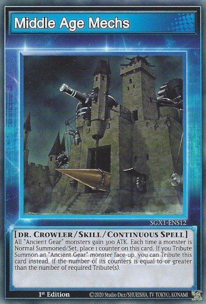 Middle Age Mechs (Skill Card) Yu-Gi-Oh card