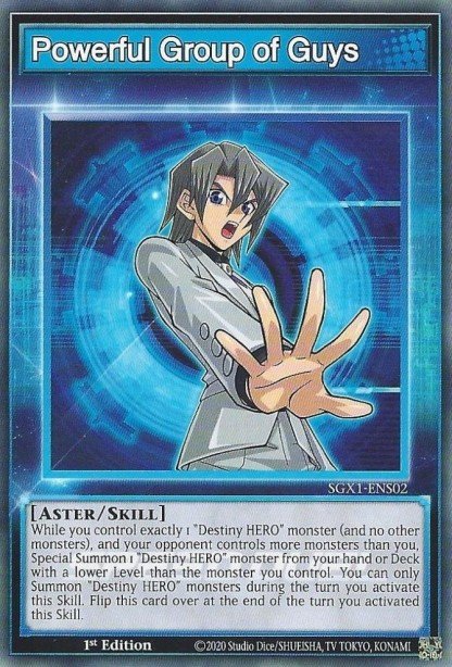 Powerful Group of Guys Yu-Gi-Oh card