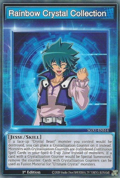Rainbow Crystal Collection Yu-Gi-Oh card