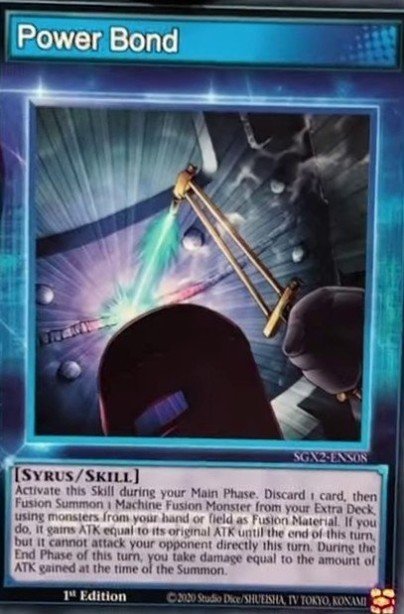 Power Bond (Skill Card) Yu-Gi-Oh card